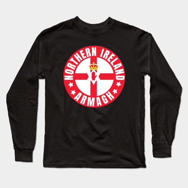 Armagh Long Sleeve T-Shirt by footballomatic